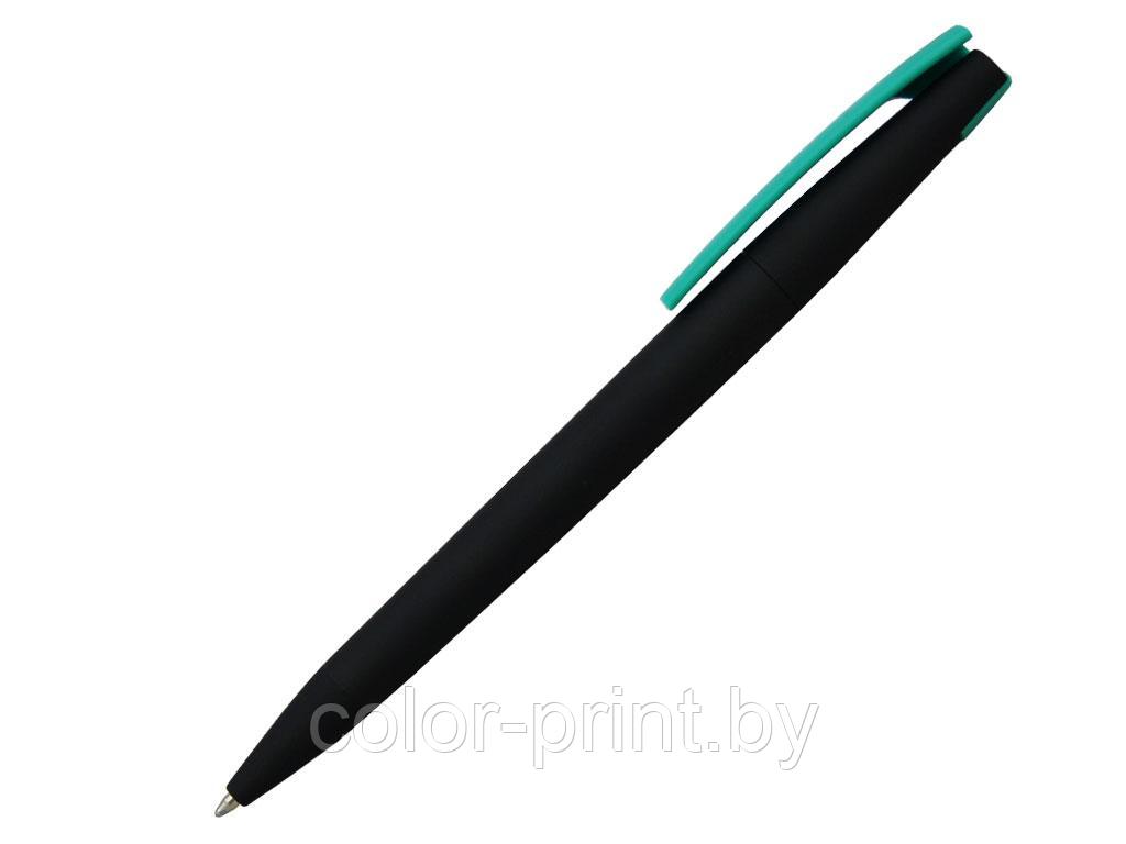 Ручка шариковая, пластик, софт тач, черный/зеленый, Z-PEN Color Mix