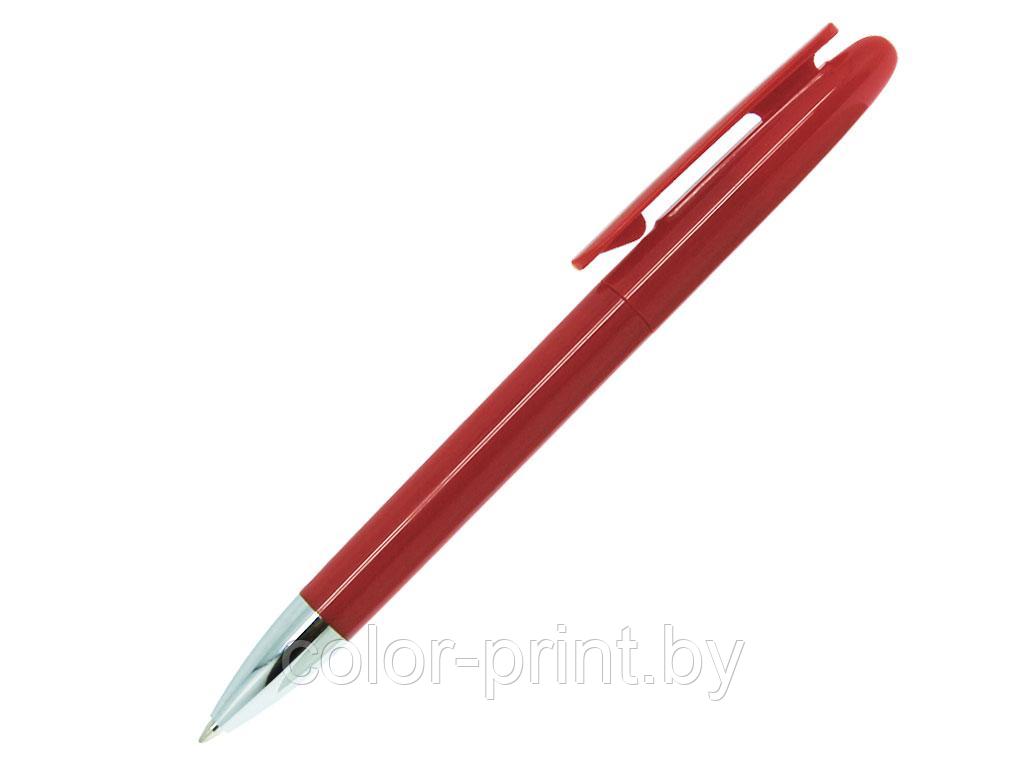 Ручка шариковая, пластик, красный/серебро, ASTRA