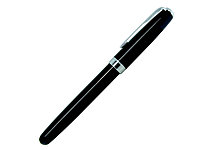 Ручка роллер, металл, черный/серебро, BLACK KING, фото 1