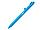 Ручка шариковая, пластик, софт тач, голубой/серебро, INFINITY, фото 3