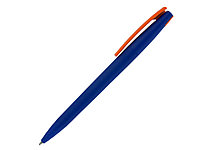 Ручка шариковая, пластик, софт тач, синий/оранжевый, Z-PEN Color Mix