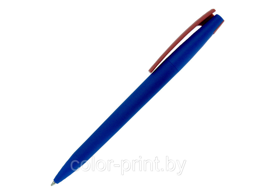 Ручка шариковая, пластик, софт тач, синий/красный, Z-PEN Color Mix