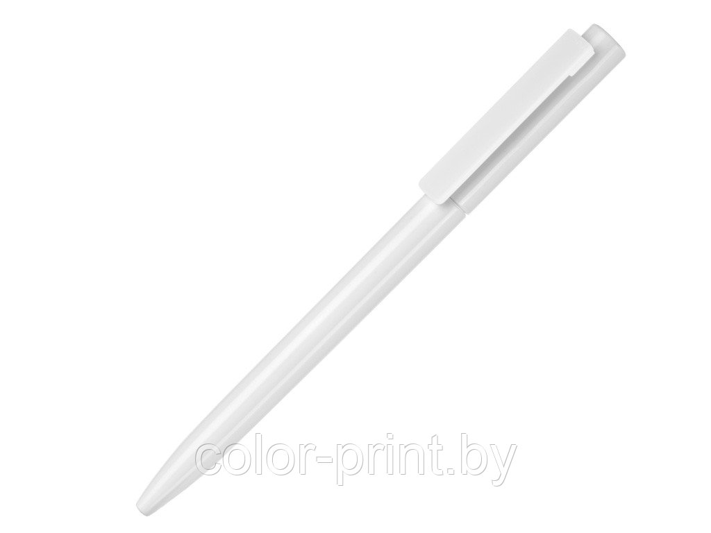Ручка шариковая, пластик, белый Paco
