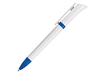 Ручка шариковая, пластик, белый/синий, GALAXY