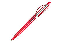 Ручка шариковая, пластик, красный Doppio
