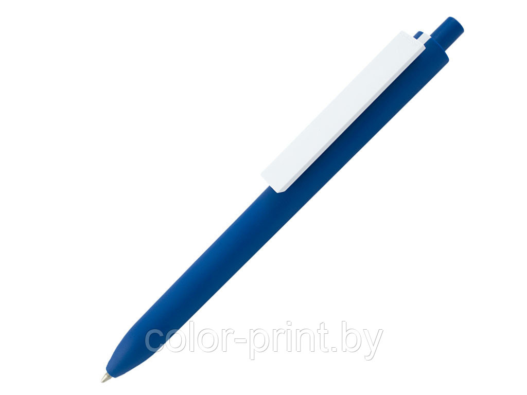 Ручка шариковая, пластик, синий/белый El Primero Color