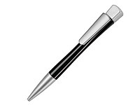 Ручка шариковая, пластик, черный, серебро Lenox