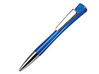 Ручка шариковая, пластик, прозрачный, синий Lenox