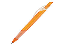 Ручка шариковая, пластик, оранжевый, прозрачный Lotus