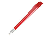 Ручка шариковая, пластик, красный Focus