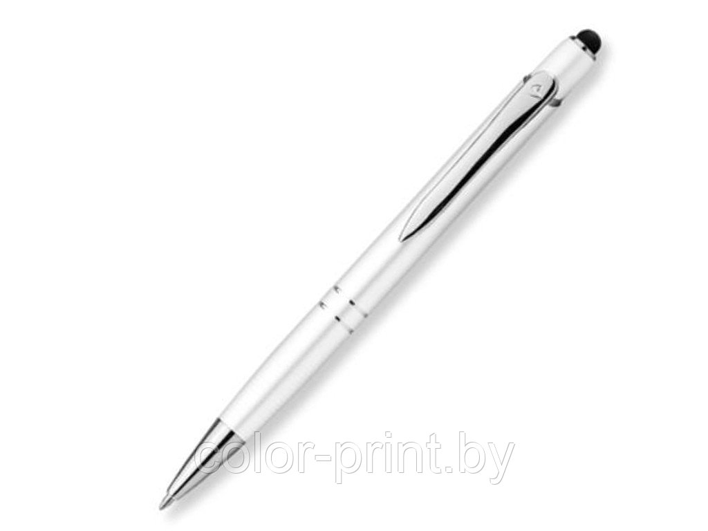 Ручка шариковая, металл, белый Marietta Touch