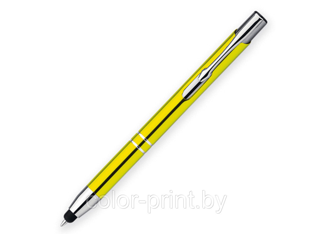 Ручка шариковая, металл, желтый, OLEG TOUCH