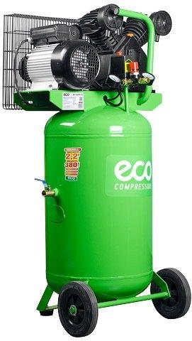 Компрессор ECO AE-1004V-22, 2,2 кВт, 380 л/мин, 100 л, 90 кг - фото 1 - id-p41924066