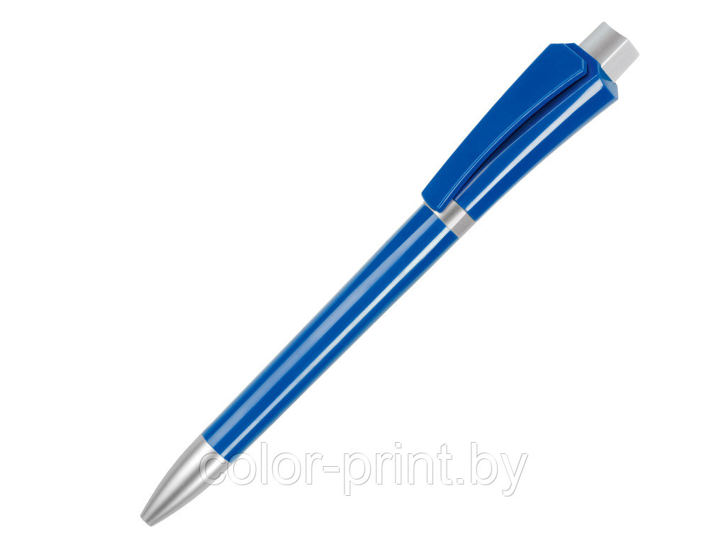Ручка шариковая, пластик, синий Optimus