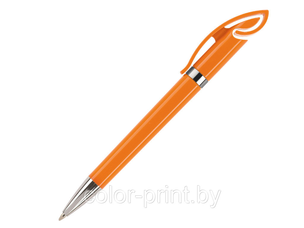 Ручка шариковая, пластик, оранжевый Cobra