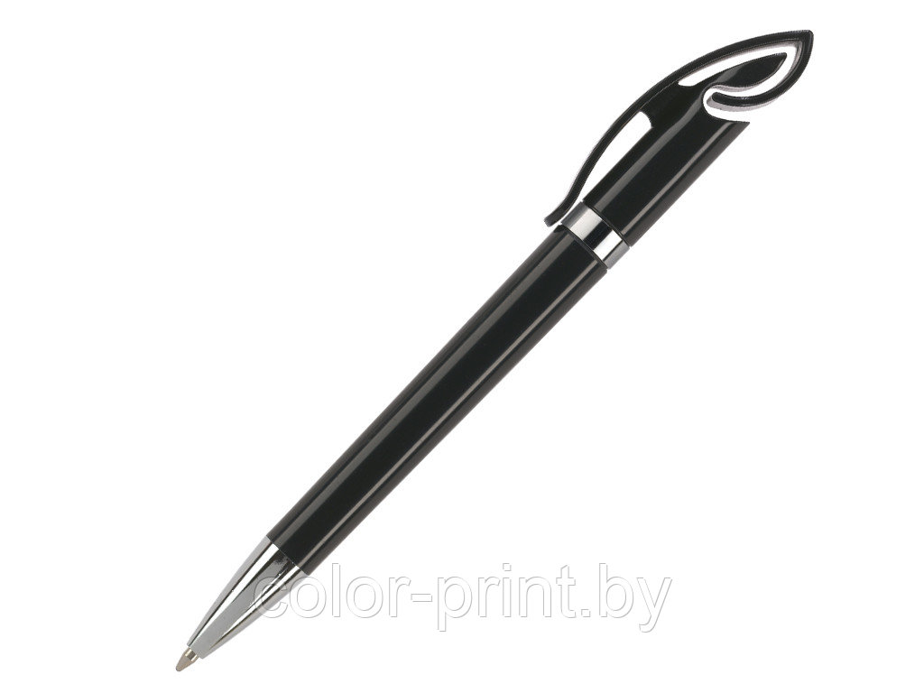 Ручка шариковая, пластик, черный Cobra