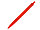 Ручка шариковая, пластик, красный, фото 2