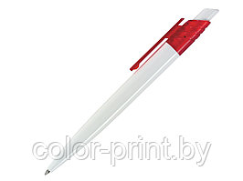 Ручка шариковая, пластик, белый/красный Dream