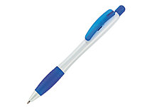 Ручка шариковая, пластик, белый/синий Aston