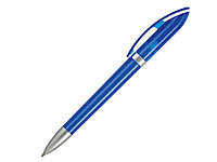 Ручка шариковая, пластик, синий, прозрачный Polo
