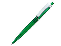 Ручка шариковая, пластик, зеленый/серебро Primo