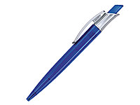 Ручка шариковая, пластик, синий/серебро Gladiator