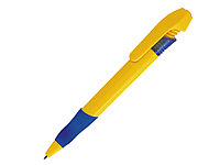 Ручка шариковая, пластик, желтый/синий Nemo