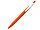Ручка шариковая, пластик, оранжевый/белый, Barron, фото 2
