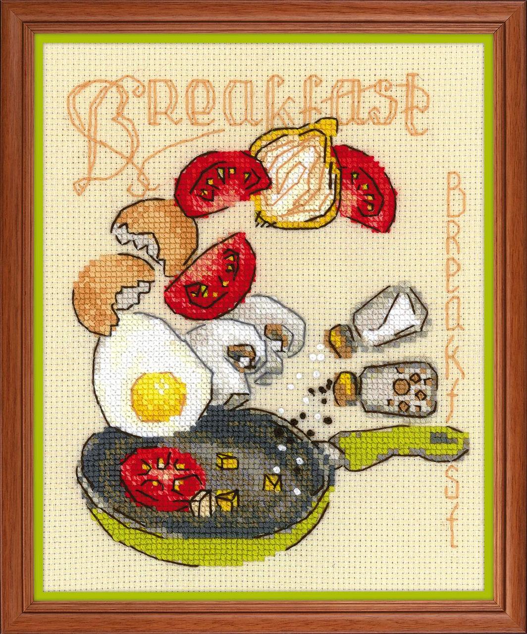 Набор для вышивания крестом «Завтрак». - фото 1 - id-p97411910