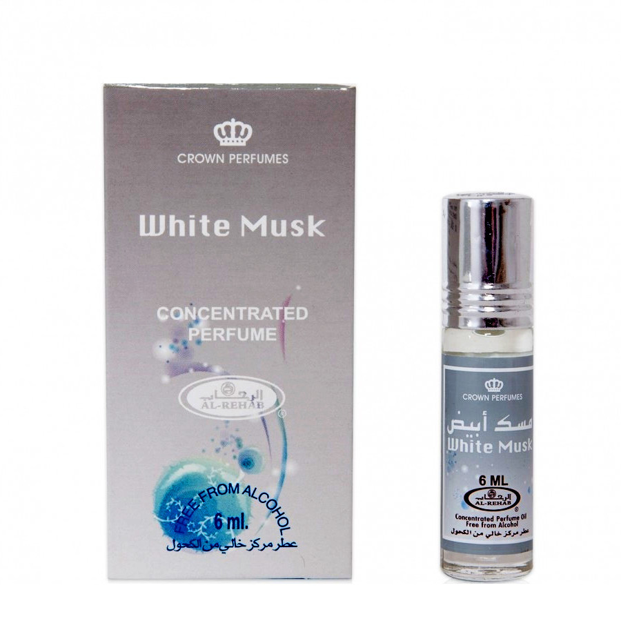 Арабские Масляные Духи Белый Мускус (Al Rehab White Musk), 6мл – легкий чувственный аромат