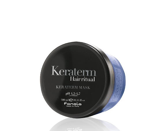 Fanola Keraterm Hair ritual  Маска для выпрямленных и химически поврежденных волос (300 мл)