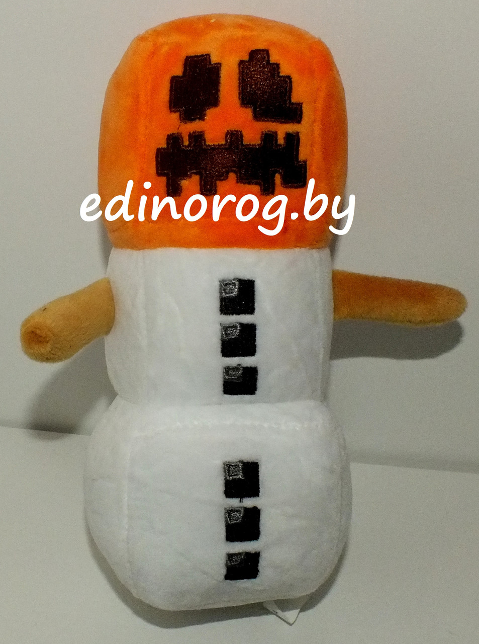 Мягкая игрушка Майнкрафт, Minecraft Снеговик. - фото 1 - id-p97428159