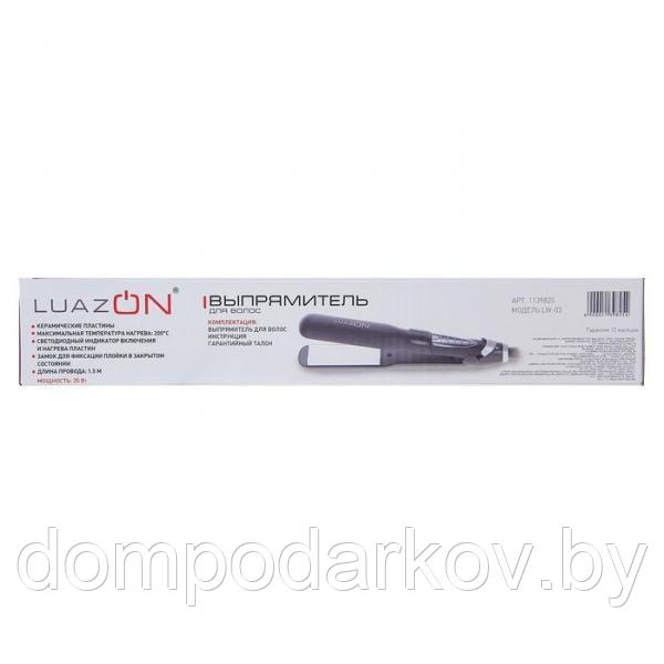 Выпрямитель LuazON LW-03, 35 Вт, керамические пластины, LED-индикатор, чёрный - фото 6 - id-p97432425