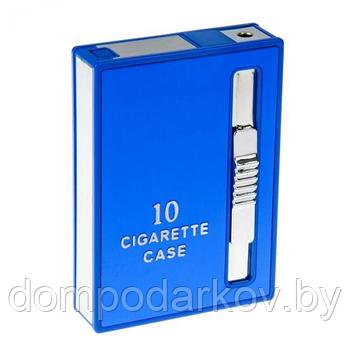 Портсигар "10 Cigarette case" микс 6.5х2х9.5см