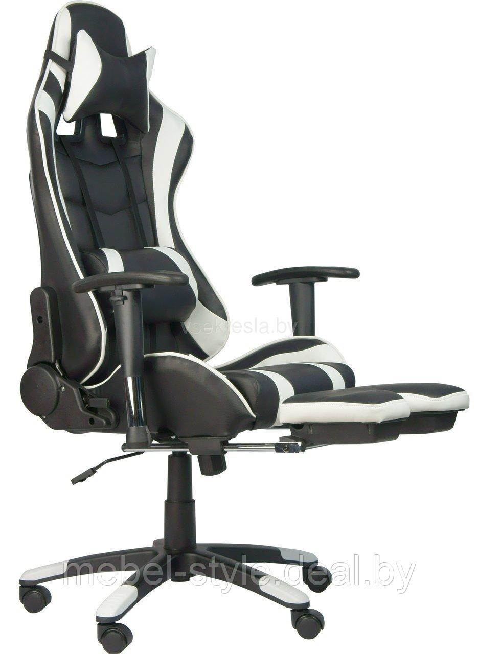 Кресло геймерское ЛОТУС S -1 для работы и дома, стул LOTUS S-1 в коже ЭКО