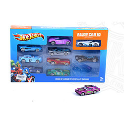 Набор машин Hot Wheels 10 шт 8621