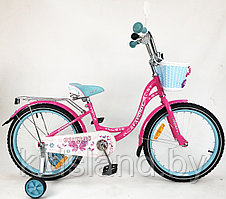 Детский велосипед Favorit Butterfly 20" розово-бирюзовый