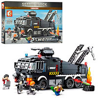 Конструктор Sembo 102408 SWAT Полицейский броневик (аналог Lego) 503 детали