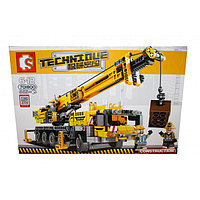 Конструктор Sembo 701800 Technique Передвижной подъемный кран (аналог Lego Technic 8053) 655 деталей