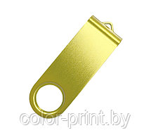 Скоба для флеш накопителя Twister, металл, желтый