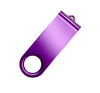 Скоба для флеш накопителя Twister, металл, фиолетовый