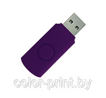 Корпус для флеш накопителя Twister, пластик Софт Тач, фиолетовый, 8 Gb
