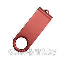 Скоба для флеш накопителя Twister, металл, красный