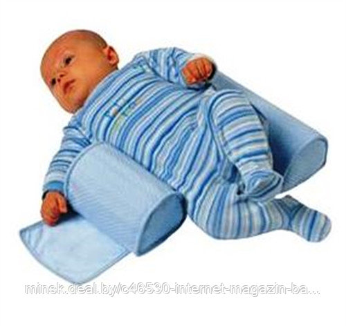 Позиционер для новорожденного. Подушка для сна на боку малыша. - фото 3 - id-p97475571