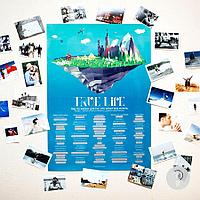 Постер TrueLife со скретч-слоем - "Список 100 вещей, которые нужно сделать в жизни"