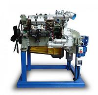 Стенд «Двигатель грузового автомобиля КАМАЗ с электромеханическим приводом в разрезе»