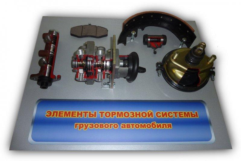 Комплект деталей «Элементы тормозной системы грузового автомобиля» - фото 1 - id-p97498825