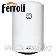Электрический водонагреватель Ferroli E-glasstech VBO 150 (ТЭН нерж.) - фото 1 - id-p97507018