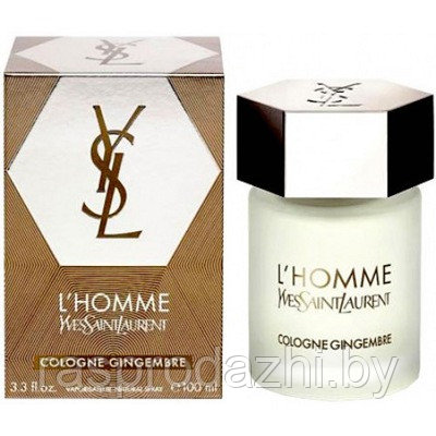 Туалетная вода Yves Saint Laurent L'homme Cologne Gingembre 100 ML (АРТ. 9-1905) - фото 1 - id-p74576286