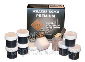 Жидкая кожа Premium (черная) - средство для ремонта изделий из кожи и винила (арт. 9-3291)